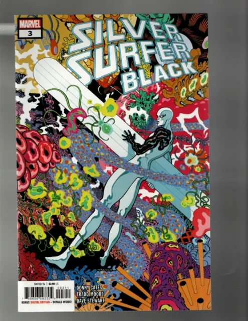 Silver Surfer: Black #3 - Cover A - Origin Galactus (9.2) 2019