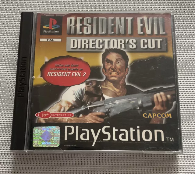 Resident Evil Director’s Cut Jeu PS1 Playstation Complet PAL FR TBE