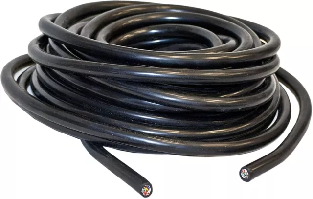 Heavy Duty 14 Gauge 7 Way Trailer Wire COPPER Cable PVC Insulated RV Cord 30 FT 2
