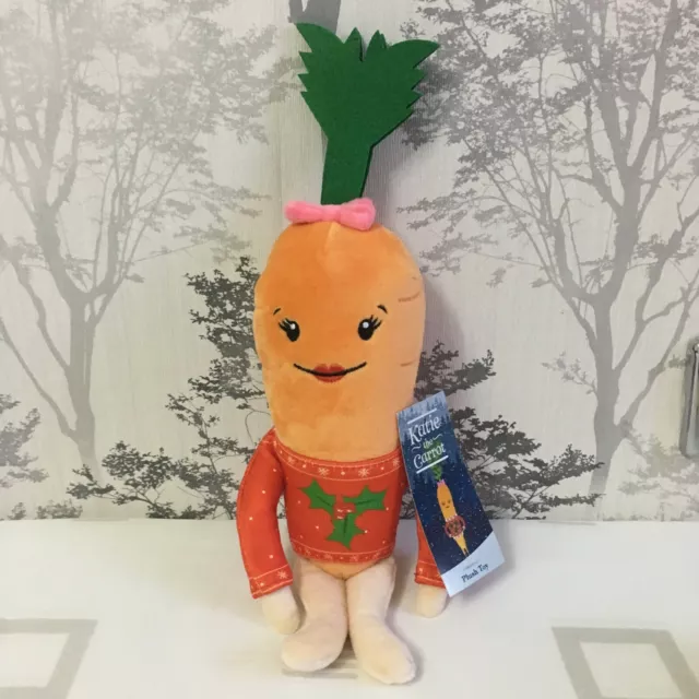 KATIE | KEVIN THE CARROT 2018 Aldi Official Plush Soft Toy Christmas Jumper BNWT