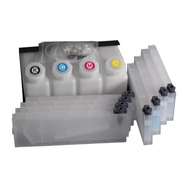 OEM Roland Continous Bulk Ink System --4 Bottles, 8 Cartridges