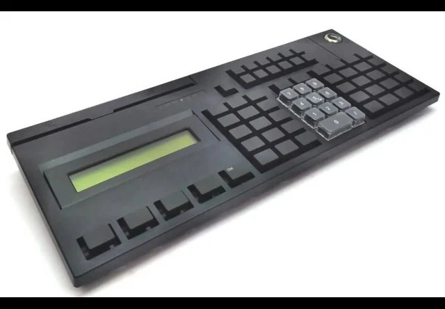 Toshiba Modular 67 Key POS Alphanumeric QWERTY Keyboard with LCD 3AA02286800