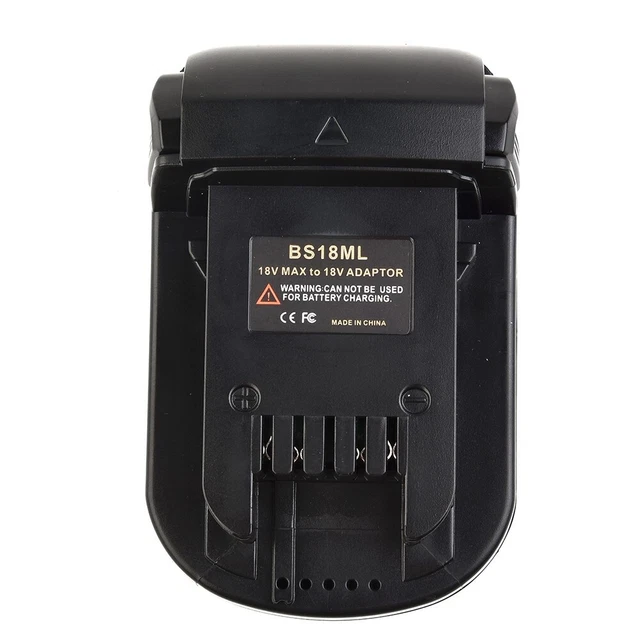 Batteria Adattatore BS18ML Batteria Convertitore Alto Qualità Utile New