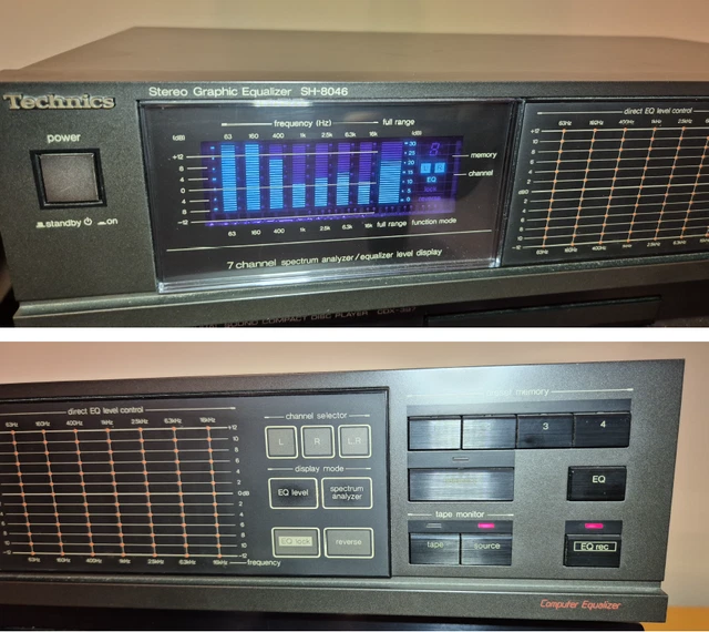 Equalizzatore audio a doppio spettro, audio effetto digitale a 31 bande