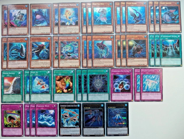 YUGIOH 45 CARD Shark/Nash Deck EUR 20,24 - PicClick IT