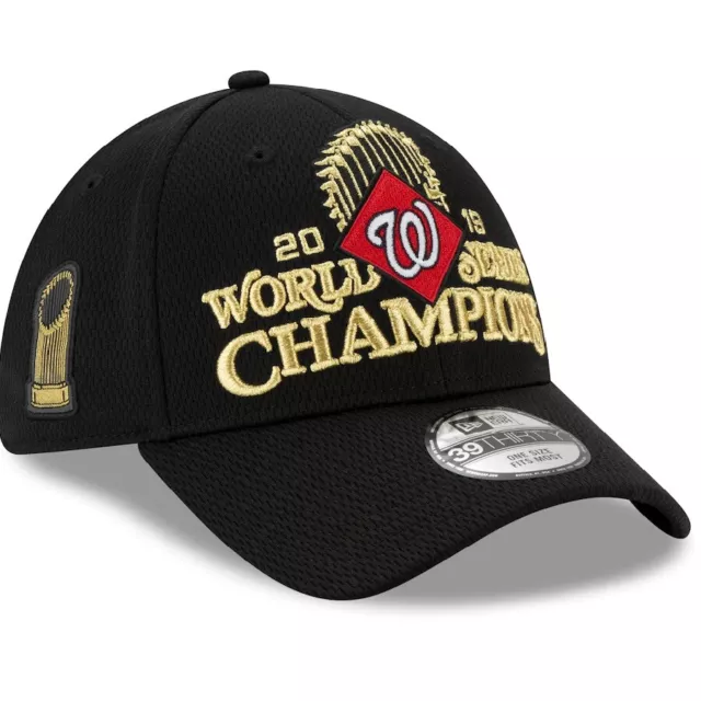 Washington Nationals Men's New Era 39THIRTY 2019 World Series Champions Flex Hat