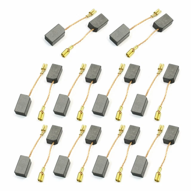 Replacing Motor Carbon Brush Motorcarbon 13mm x 8mm x 6mm 10 Pairs