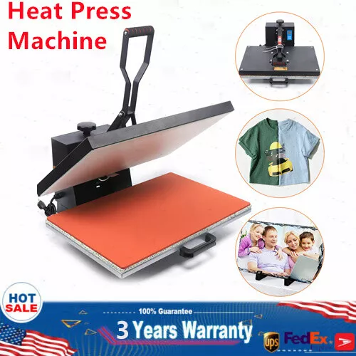 16x 24" Large Size Heat Press Machine 2800W Digital T-shirt Sublimation Transfer