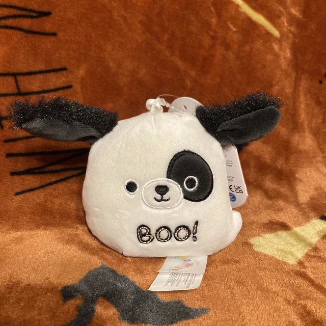 Beau The Ghost Dog 3.5 Inch Squishmallow Clip Halloween 2022 New