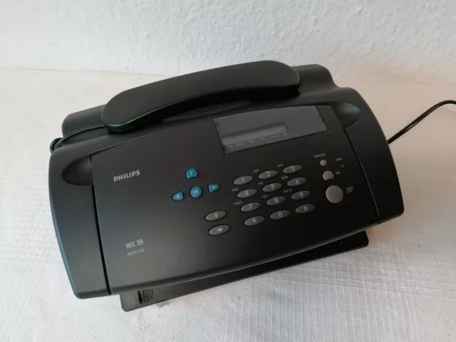 Faxgerät Philips HFC 20 + Gebraucht TOPP + Kopieren und Faxe senden.