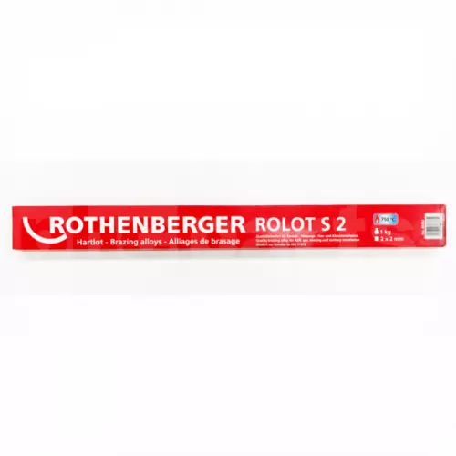 Rothenberger - ROLOT S2, , 2x2x500mm,1kg Soldering Rods - 40202