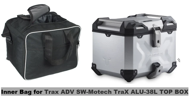 Par Bau Aluminio SW-Motech Trax Ion 37L Preto
