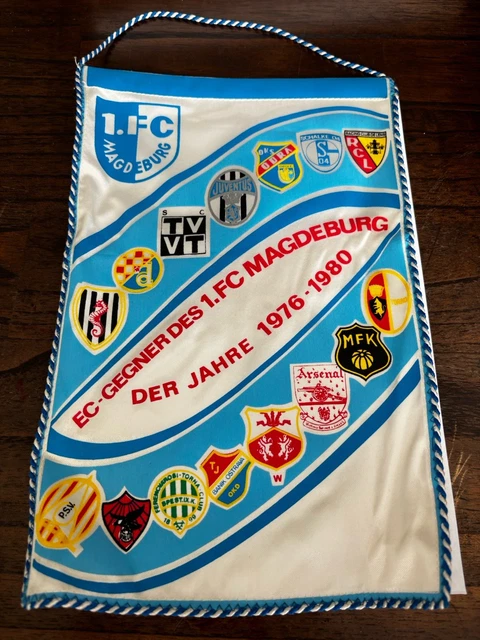 Programme De Match – 1. FC Magdeburg Vs AC Torino (UEFA 1980, Vintage)