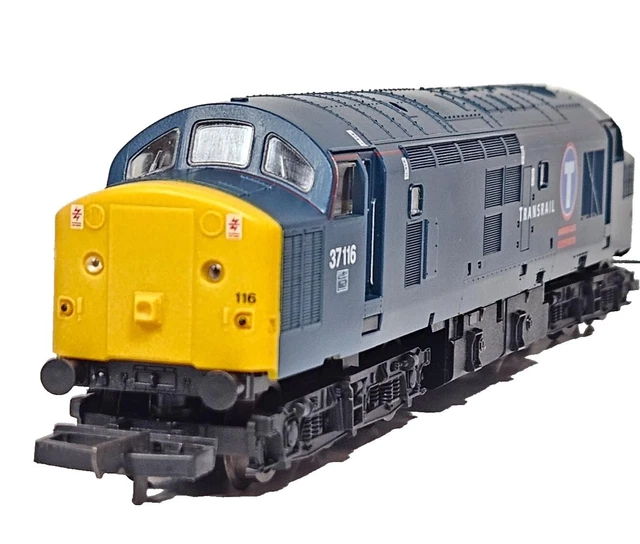LIMA 204714A8 CLASS 37 37116 Sister Dora Transrail Tested Runner Box ...