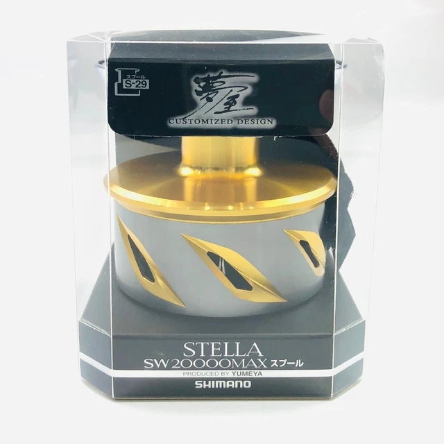 SHIMANO YUMEYA 20 STELLA SW 20000 MAX SPOOL Reel Parts NEW SHIMANO YUMEYA 20 STELLA SW 20000 MAX SPOOL Reel Parts NEW