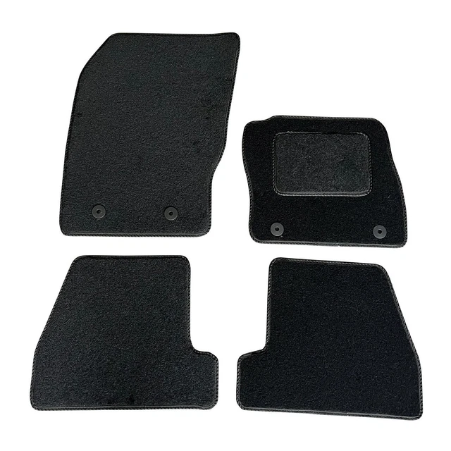 FITS FORD FOCUS Mk3 20112018 Tailored Carpet Car Mats Black 4pcs Floor