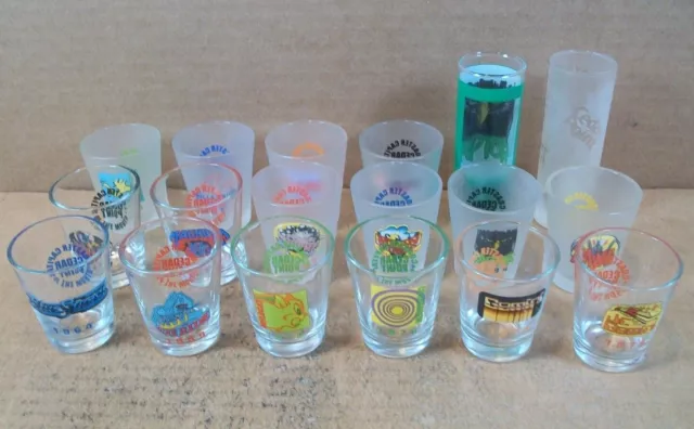 Vintage Cedar Point ~Coaster Capitol Of The World ~Shot Glasses ~Choose Your Own