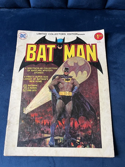 DC 1976 LIMITED COLLECTORS EDITION C-44 BATMAN Oversized Comic