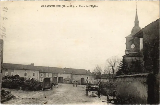 CPA MARAINVILLER Place de l'Église MURTHE and MOSELLE (101960)