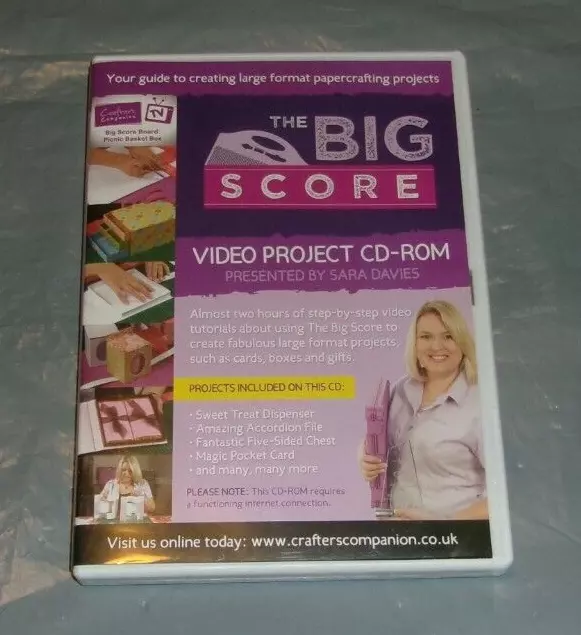 Crafters Companion PC CD ROM The Big Score + Craterfs Inspiration