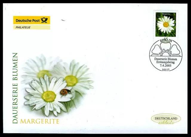 FDC 2451 exklusiv (2005) Blumen 45 Ct. - Margerite