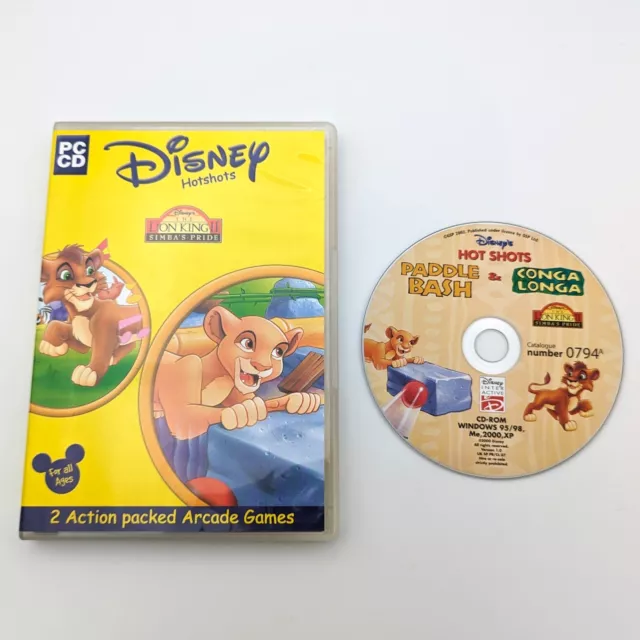 The Lion King II (2): Simba's Pride - Paddle Bash + Conga Longa - Disney - PC