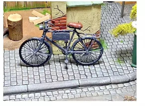 1:16 bicicletta Wehrmacht dipinta