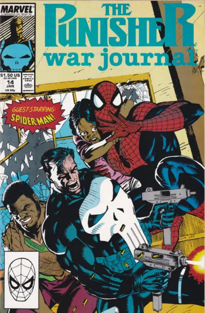 The Punisher: War Journal #14 ,Vol.1(1988-1995)Marvel , High Grade