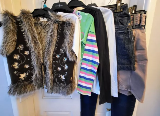 GORGEOUS GIRLS CLOTHES BUNDLE age 11-12 years NEXT / FAT FACE ETC