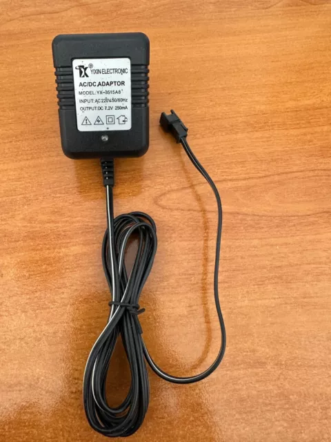 Genuine YIXIN ELECTRONIC AC/DC ADAPTOR YX-3515A8 7.2V 250mA EU POWER SUPPLY