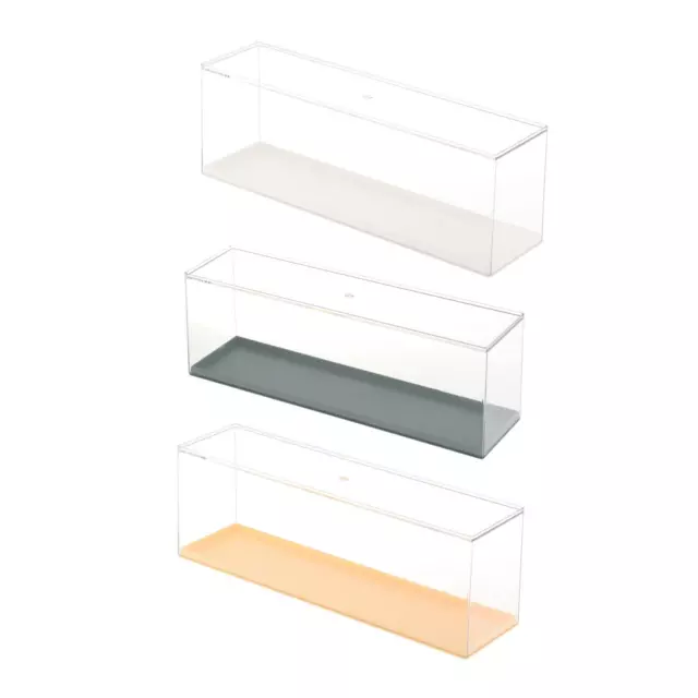 Showing Cabinet Clear Storage Box Showcase, Figures Display Storage Case for