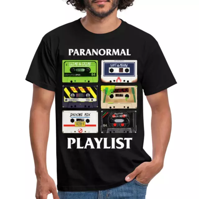 Ghostbusters Paranormale Playlist Männer T-Shirt