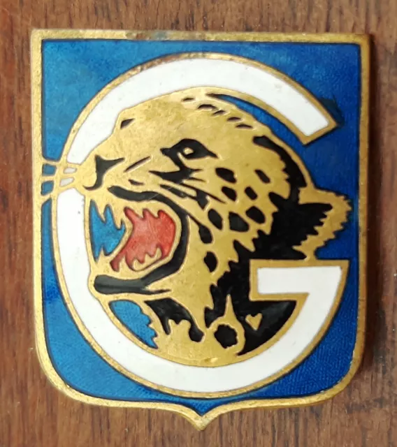 Insigne Contre Torpilleur GUÉPARD 1940 WWII Marine ORIGINAL FRENCH NAVY BADGE