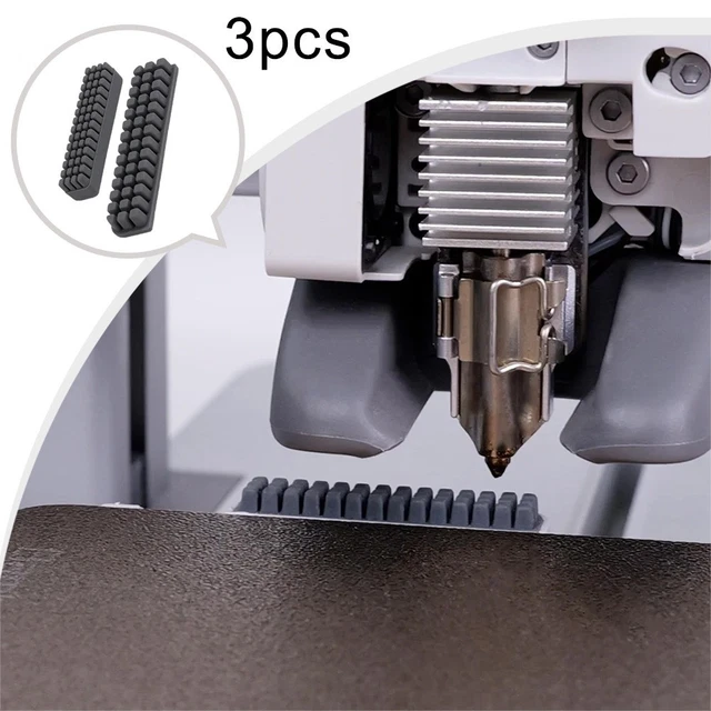 3 Brosses à Buse Silicone Pour Imprimante 3D Bambu Lab A1 Mini - 28.5mm (uxcell)