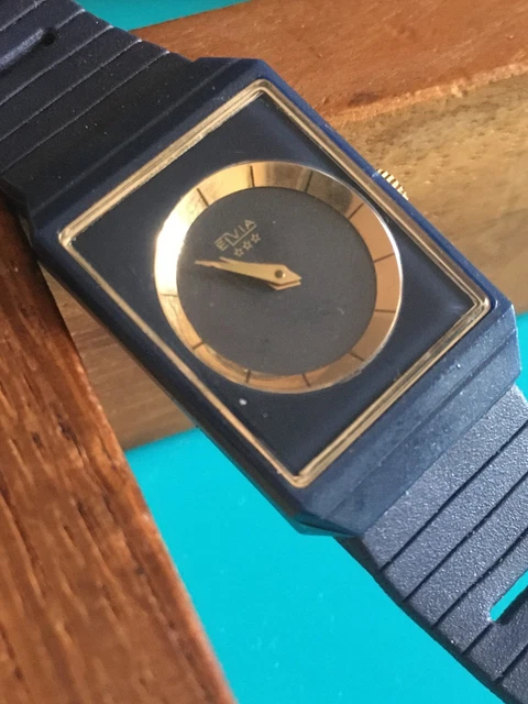 ANCIENNE MONTRE ELVIA PLONGEE MÉCANIQUE FE 233 vintage RARE FRENCH