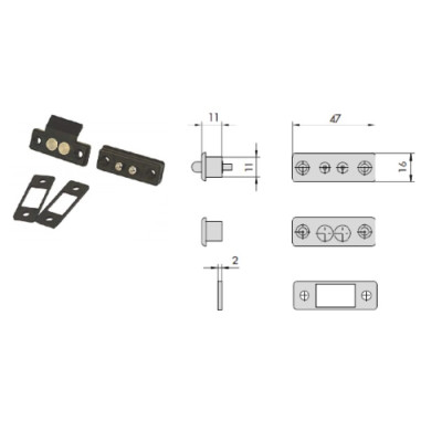 CISA CONTATTI IN NYLON CISA 06510 