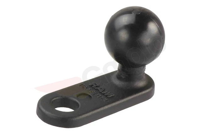 Adattatore testa bulloni base a sfera con foro per supporti moto Ram Mount