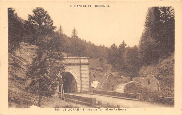 15-Le Lioran-Entree Du Tunnel De La Route-N T6019-B/0107