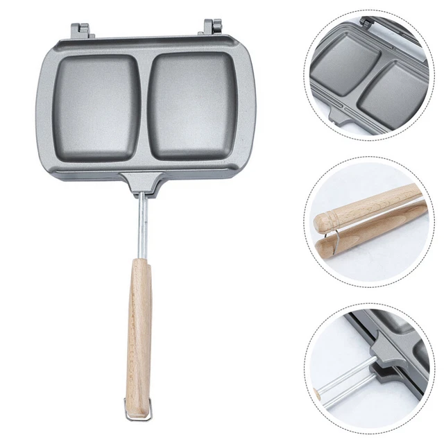 Aluminiumlegierung Sandwich-Toaster Doppelseitige Pfannkuchenpfanne