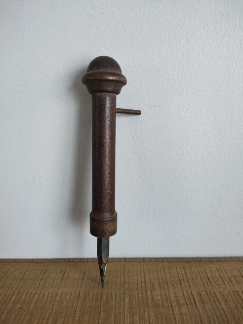 Ancien Outil De Rechargement De Cartouches – Métal Et Bois – Pour Chasseurs Et Collectionneurs
