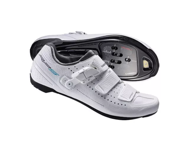 Shimano SALE $99.95 (RRP$179) RP5 - Womens - Road SPD SL Cycling Shoes 37 White