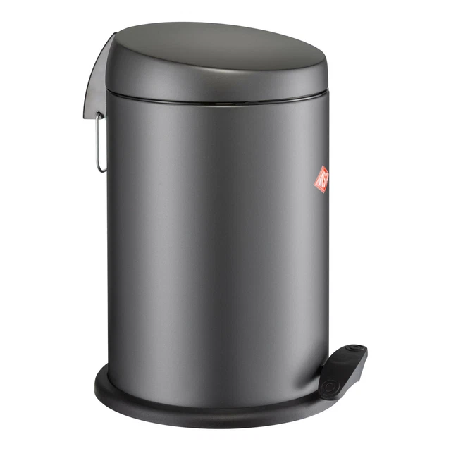 Wesco Capboy Tretmülleimer, Abfalleimer, Mülleimer, Stahlblech Graphit Matt 13 L