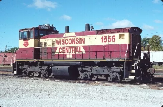Wc 1556 Sw-1500 Neenah Wi (Wisconsin Central) Original Slide 09-23-89 T13-2