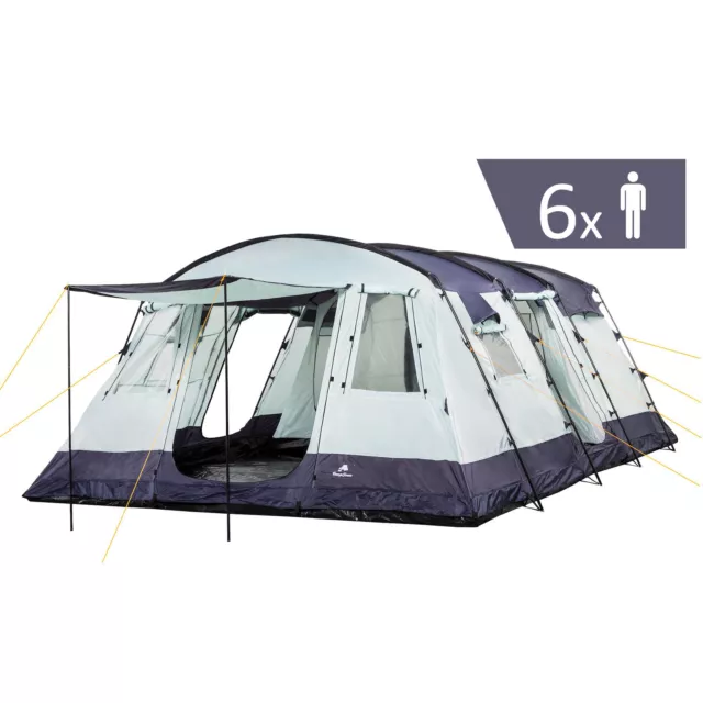 CampFeuer Familienzelt XtraL Zelt 6 Personen 5000 Campingzelt *B-Ware*