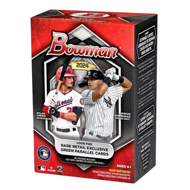 2024 BOWMAN BASEBALL Factory Sealed Blaster Box PREORDER NEW 42.99