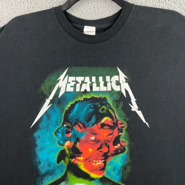 Metallica Hardwired Tour NY Islanders Jersey  Metallica hardwired tour,  Metallica hardwired, Metallica shirt