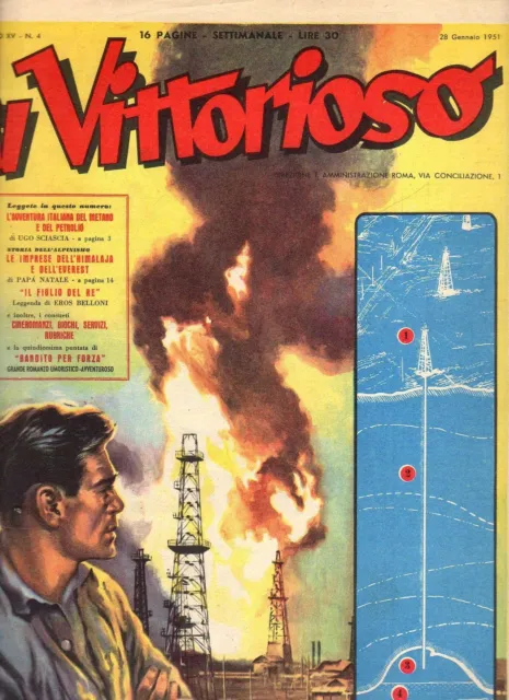 [Atp] Vittorioso Originale Anno 1951 Numero 4