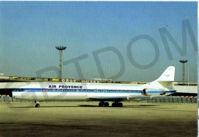 SE210 CARAVELLE de AIR PROVENCE à Orly * * AIRPLANE _ AIRCRAFT _ FGCVM