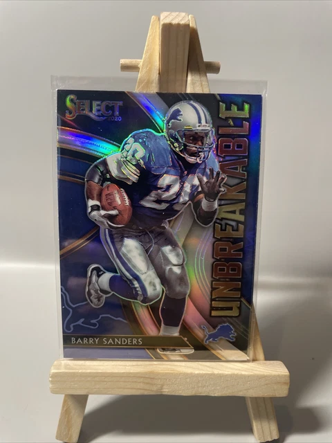 2020 Panini Select Unbreakable Barry Sanders Detroit Lions #U4