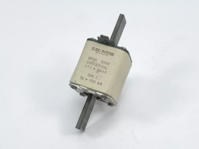 Lk / Bussmann 171A6028 Fusible 350A 500V Universel din 2 100kA